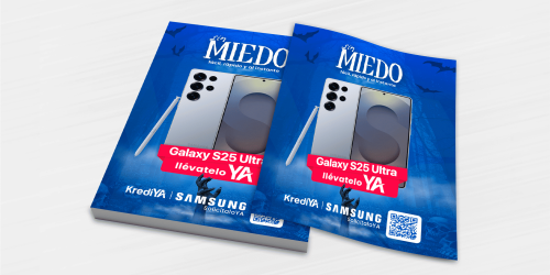 demos volantes campaña halloween crediya