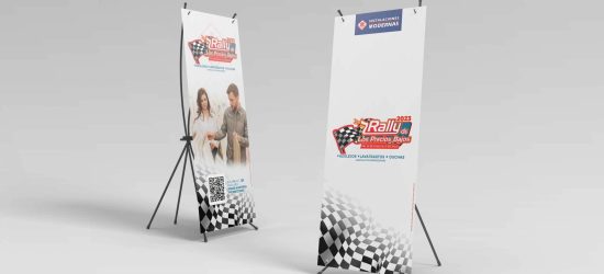 material pop roll up para camapaña demo para instalaciones modernas